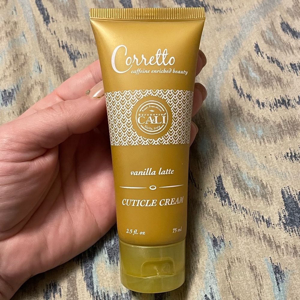 Corretto Vanilla Latte Caffeine Infused Cuticle Cream